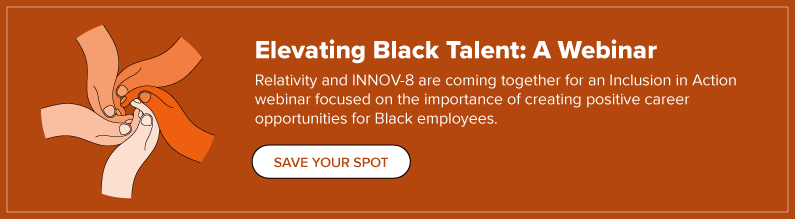 Register for the Elevating Black Talent Inclusion in Action Webinar